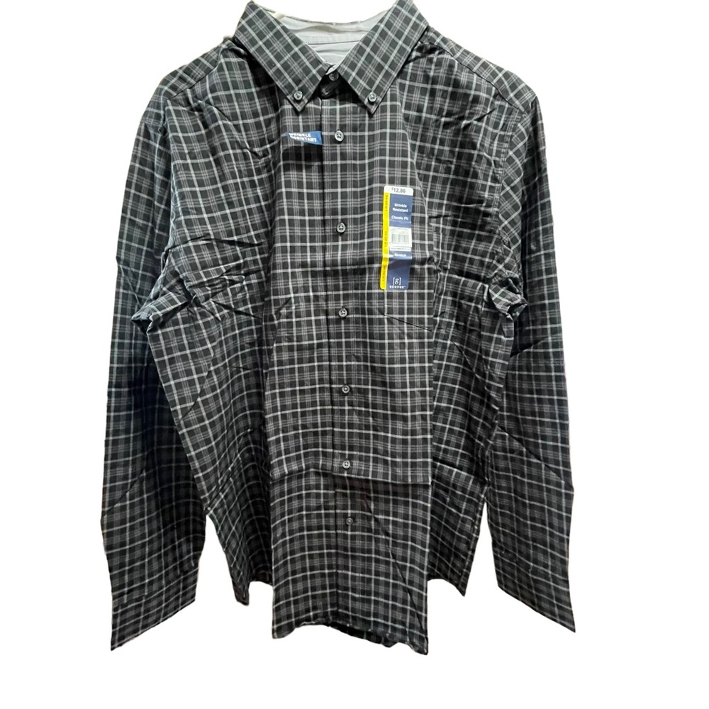 - George Classic Fit LS shirt Size L (42-44)
GE LS Stretch Poplin